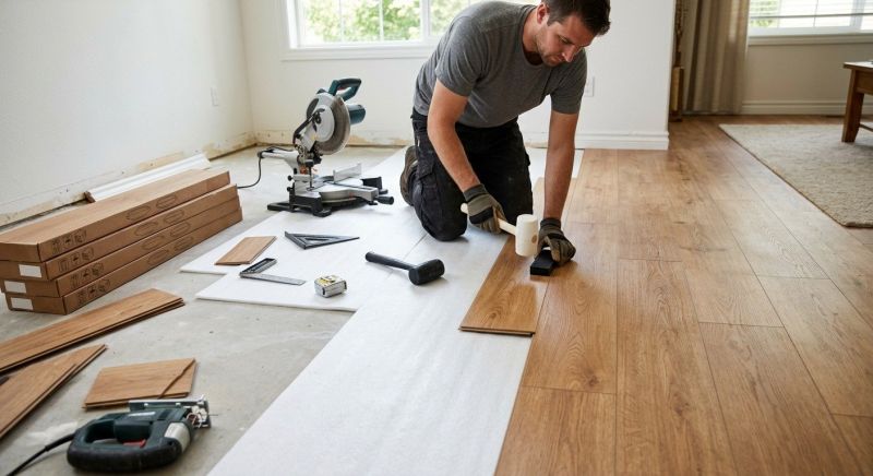 Laminate Floor Installation in Chester, SC