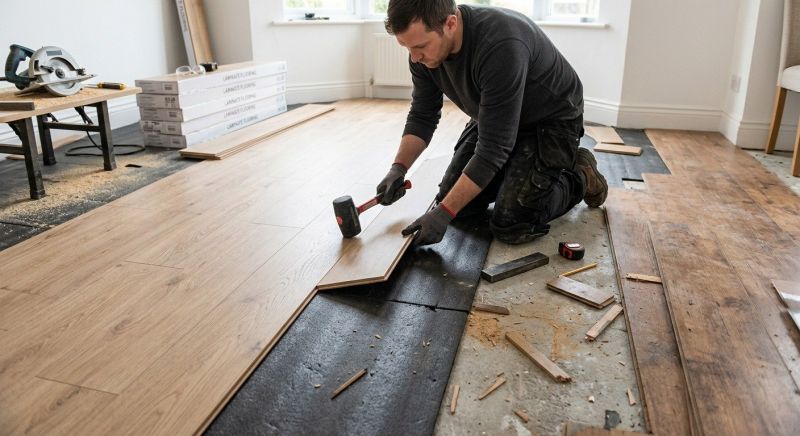 Laminate Floor Installation in Edgemoor, SC
