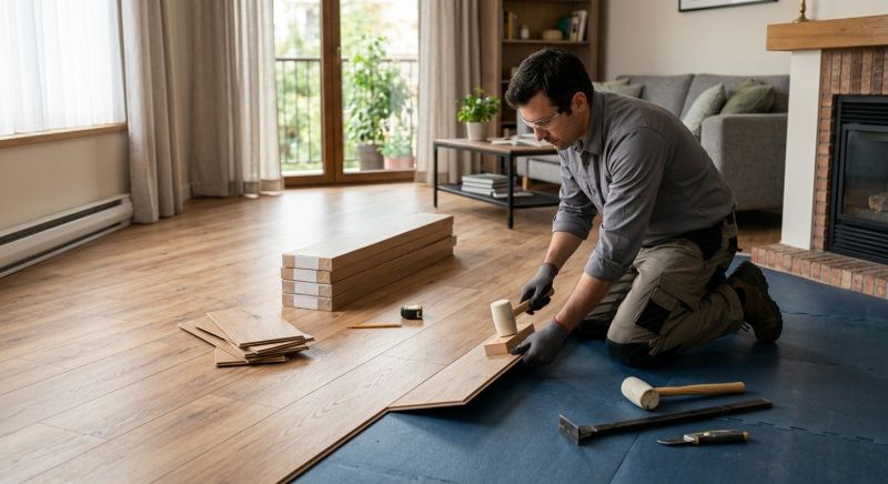 Laminate Floor Installation in York, SC