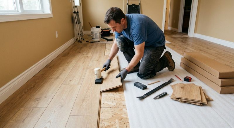 Laminate Floor Installation in Mount Holly, NC