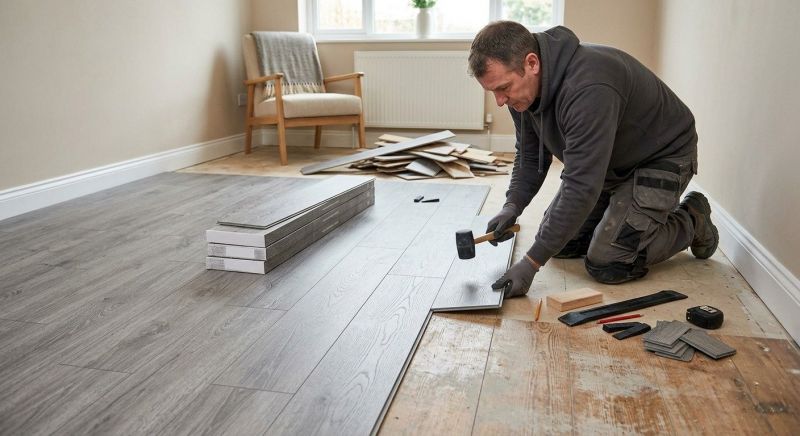 Laminate Floor Replacement in Bessemer City, NC