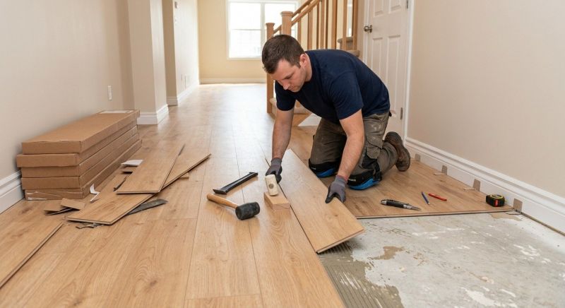 Laminate Floor Replacement in Gaston County, NC