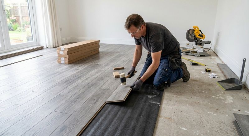 Laminate Floor Replacement in Gaston County, NC