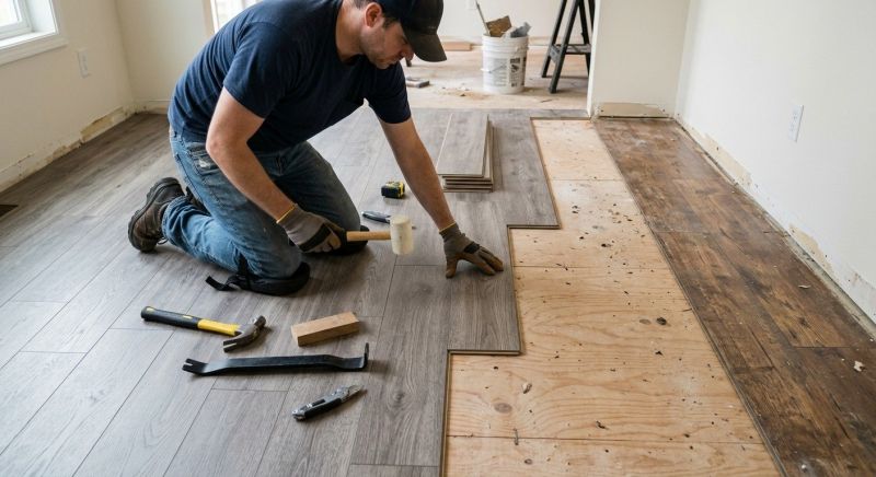 Laminate Floor Replacement in Gastonia, NC
