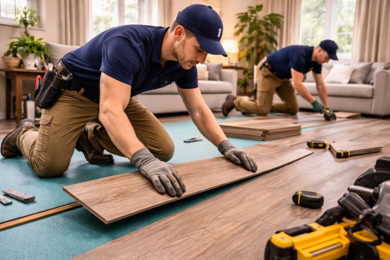 Laminate Floor Replacement in Mount Holly, NC