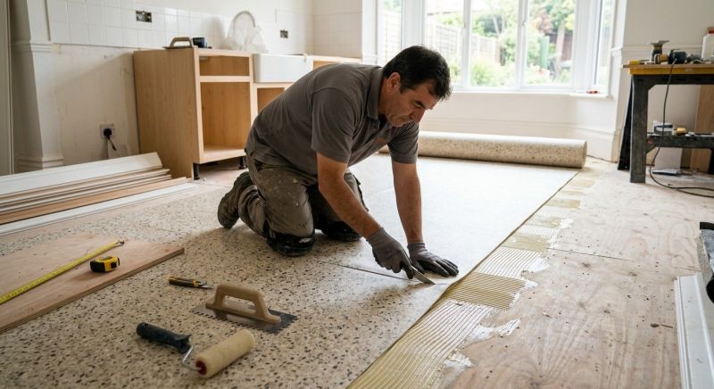 Linoleum Floor Installation in Edgemoor, SC