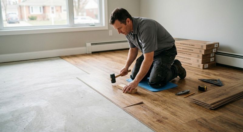 Linoleum Floor Installation in Gastonia, NC