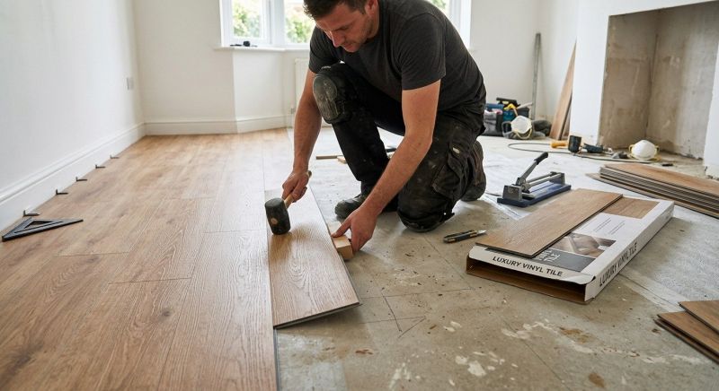 Luxury Vinyl Tile Installation in Gastonia, NC