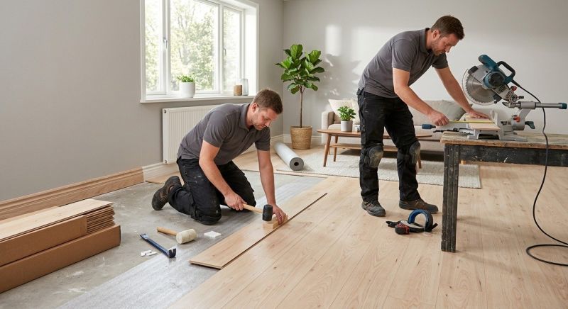 Plank Laminate Installation in York, SC