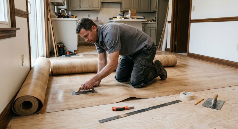 Sheet Flooring Installation in Rock Hill, SC