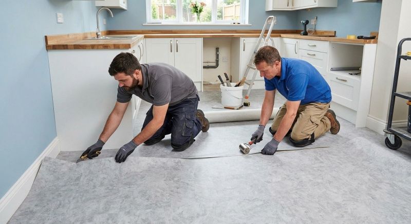 Sheet Linoleum Installation in York, SC
