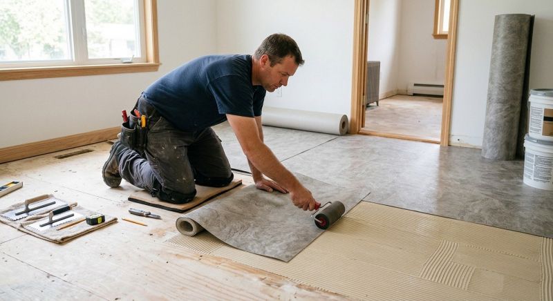 Sheet Vinyl Installation in York, SC