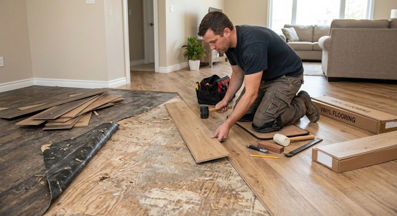 Vinyl Flooring Installation in York, SC