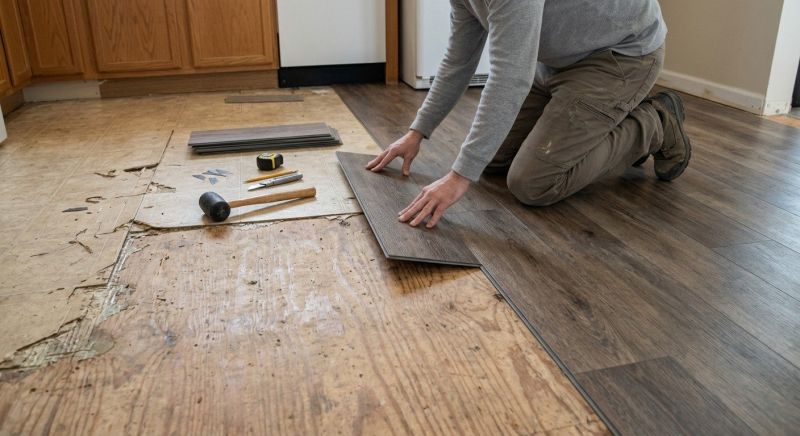 Vinyl Flooring Installation in York County, SC