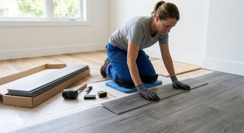 Vinyl Tile Installation in York, SC