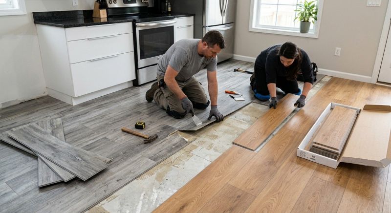 Vinyl Tile Replacement in York, SC